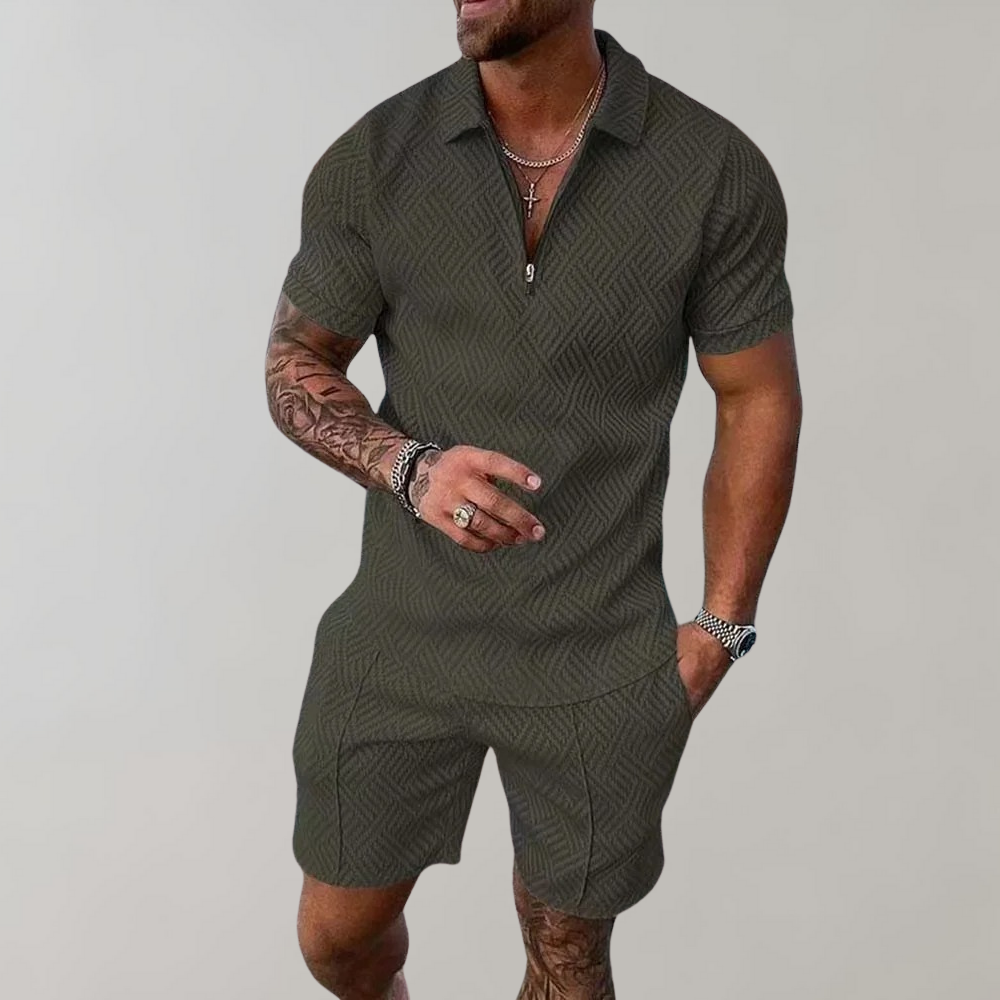Remy | Men's Casual Short Sleeve Button-Up Shirt