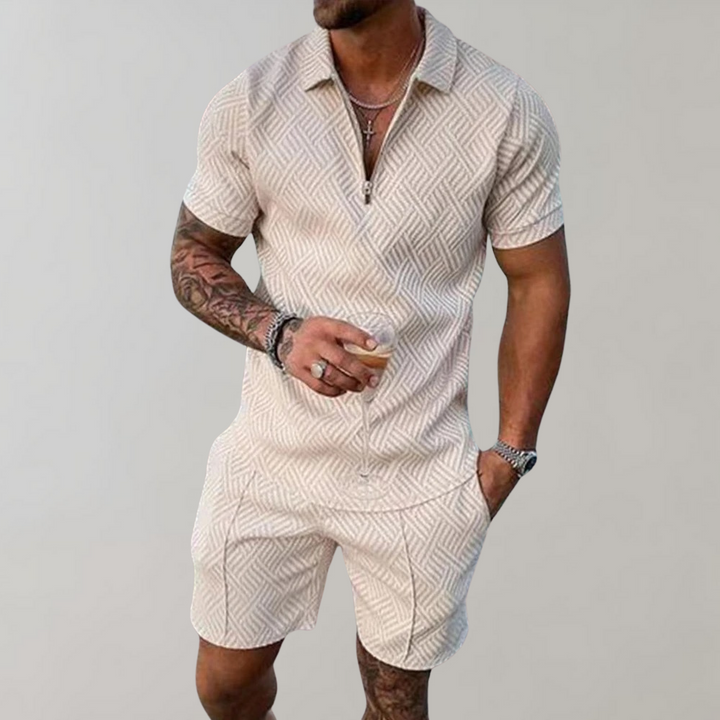 Remy | Men's Casual Short Sleeve Button-Up Shirt