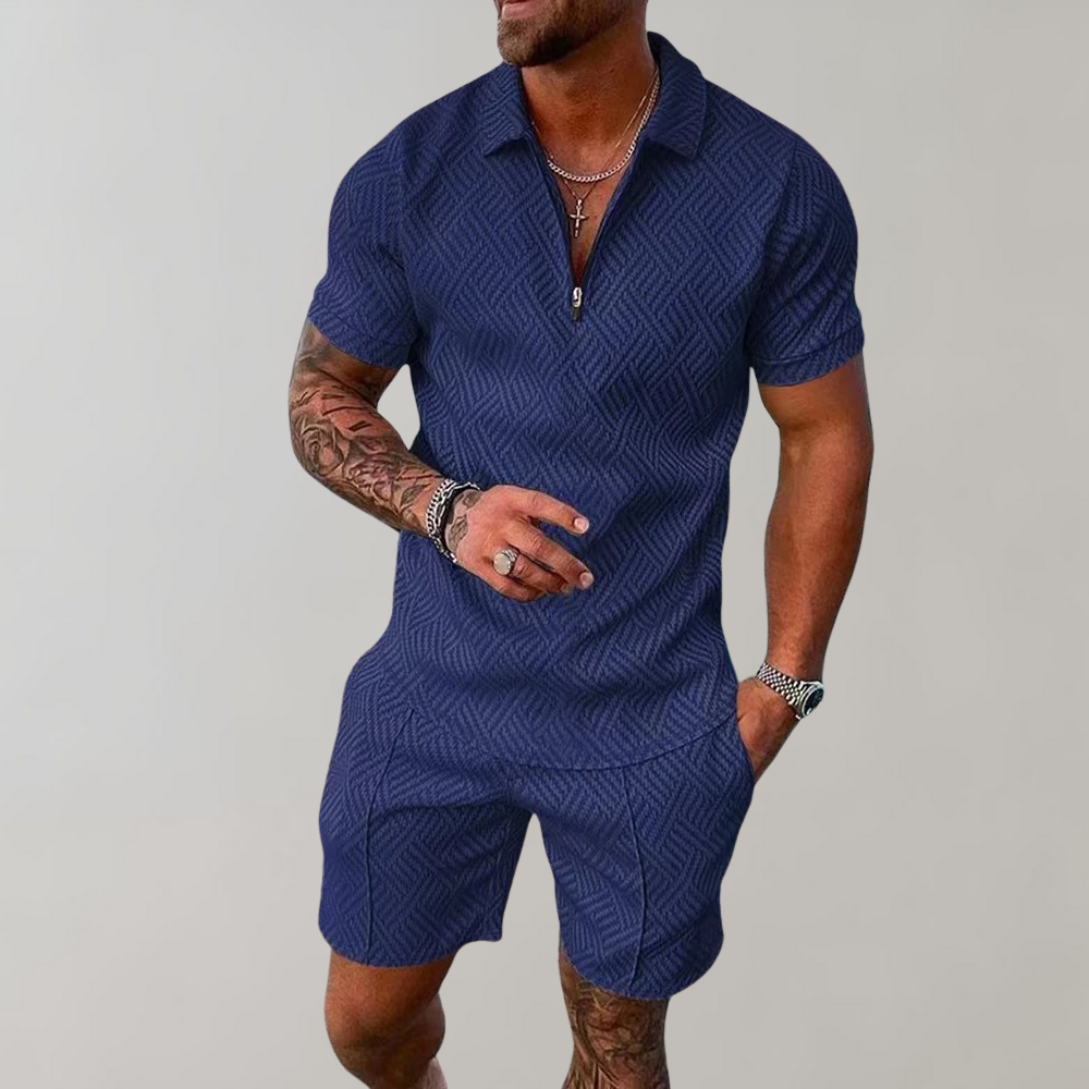 Remy | Men's Casual Short Sleeve Button-Up Shirt
