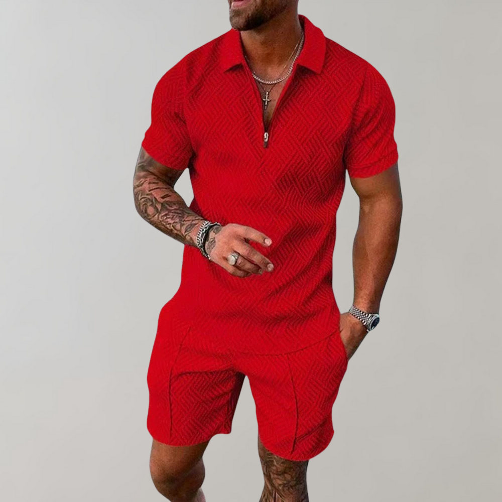 Remy | Men's Casual Short Sleeve Button-Up Shirt