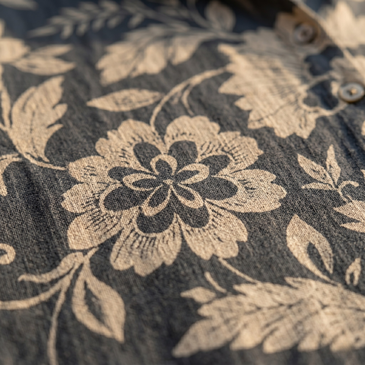 Harper | Women's Floral Linen Blouse, Spring