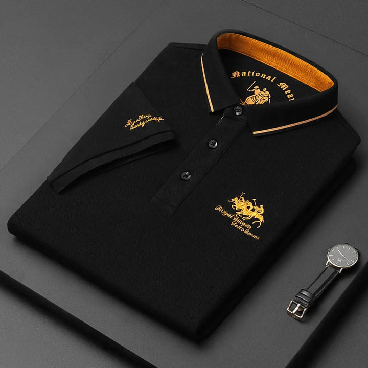 Men's Classic Fit Polo Shirt - Casual Summer