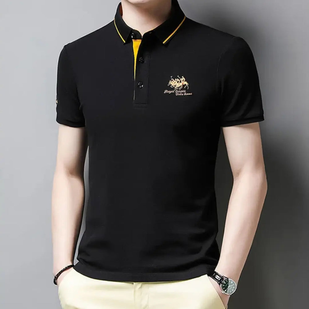 Men's Classic Fit Polo Shirt - Casual Summer