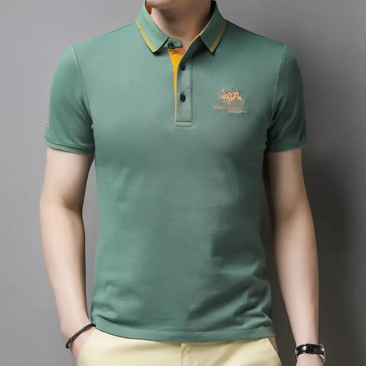 Men's Classic Fit Polo Shirt - Casual Summer