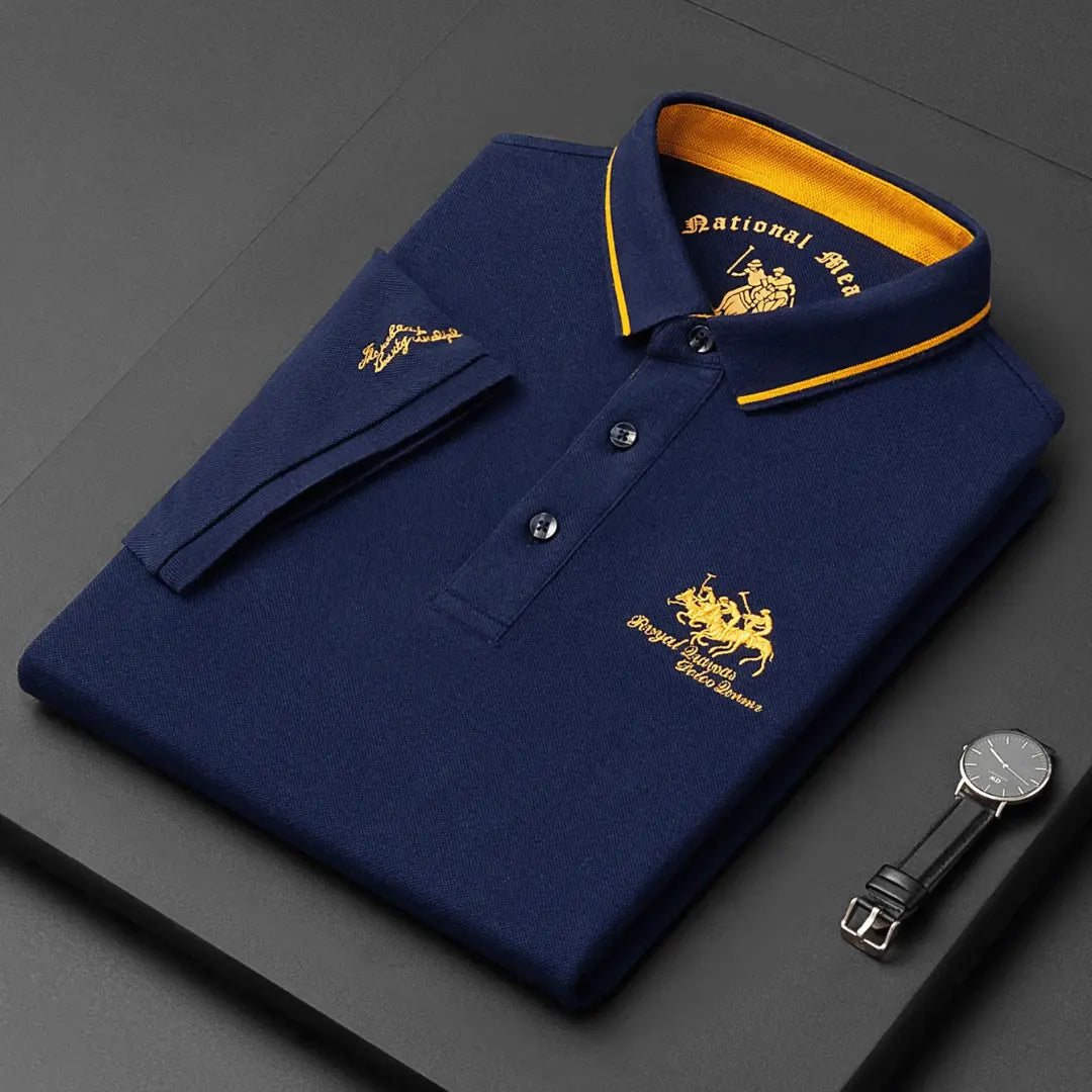 Men's Classic Fit Polo Shirt - Casual Summer