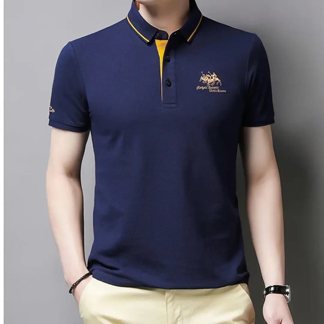 Men's Classic Fit Polo Shirt - Casual Summer