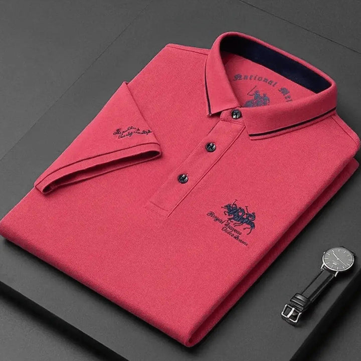 Men's Classic Fit Polo Shirt - Casual Summer