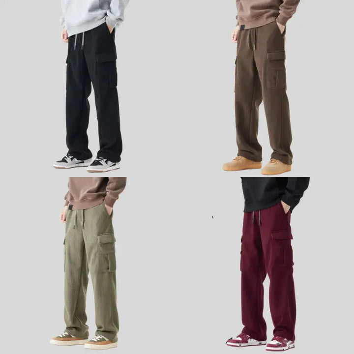 Men's Casual Cotton Cargo Pants - Everyday Comfort
