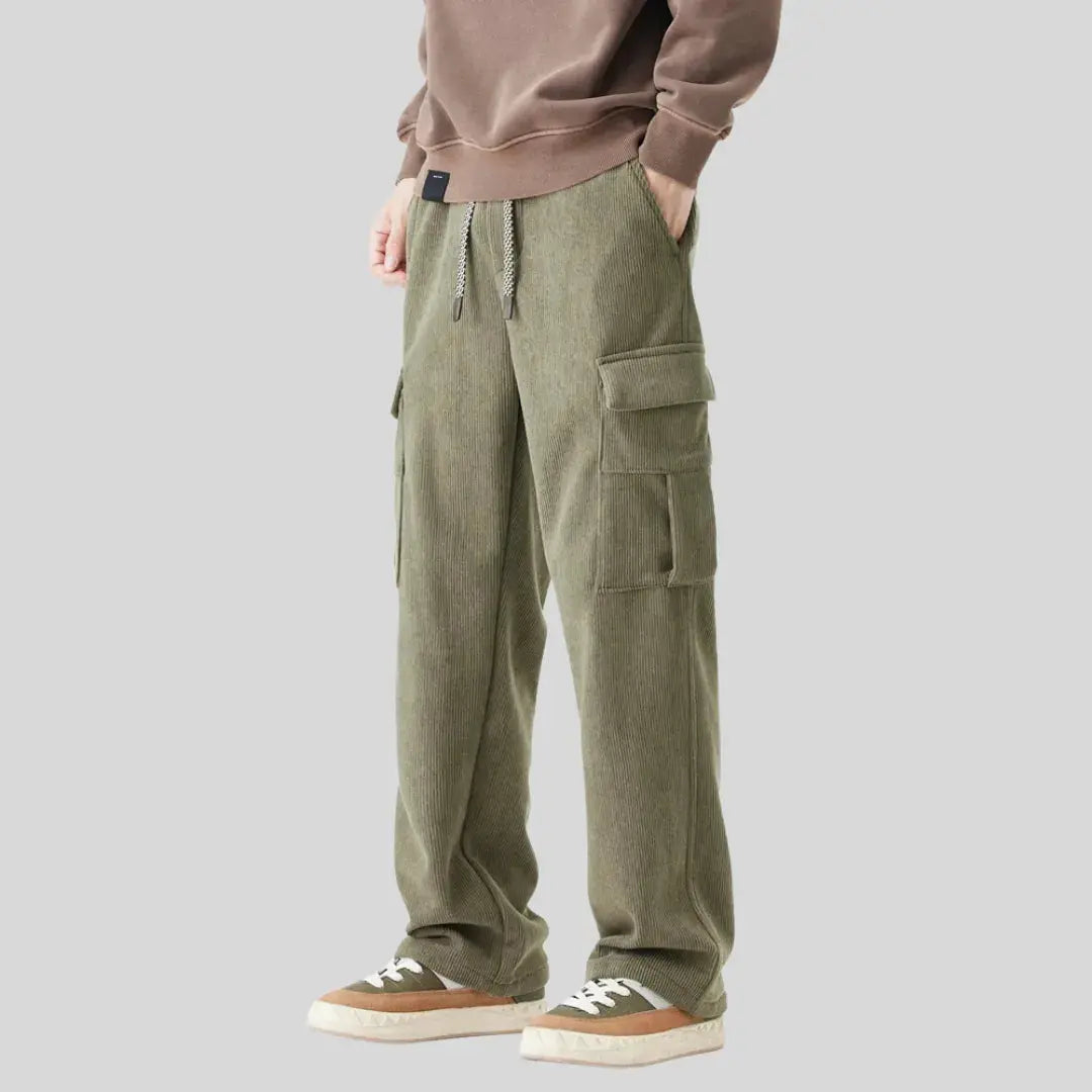 Men's Casual Cotton Cargo Pants - Everyday Comfort