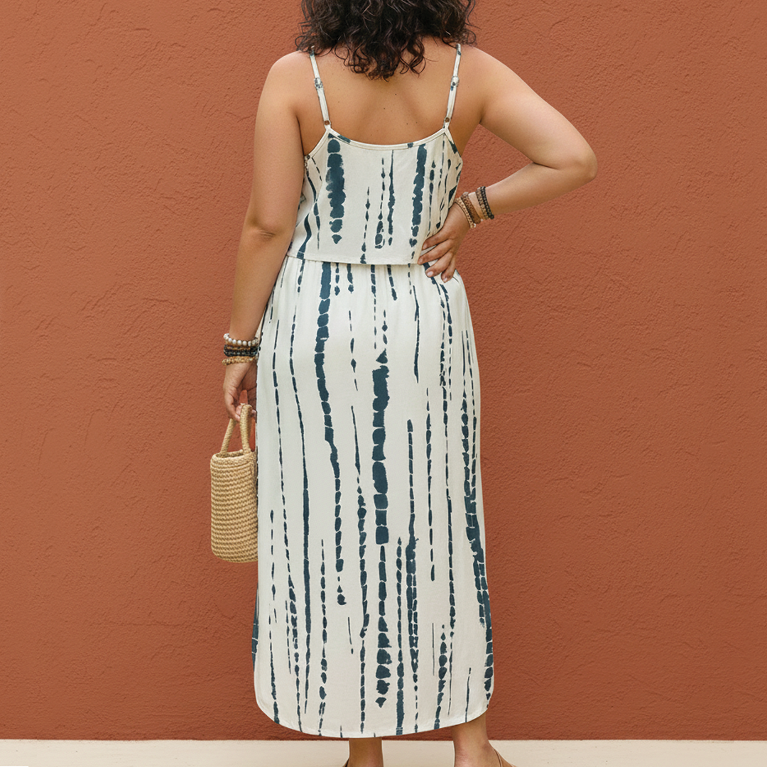 Alina | Women's Plus Size Two-Piece Set, Summer