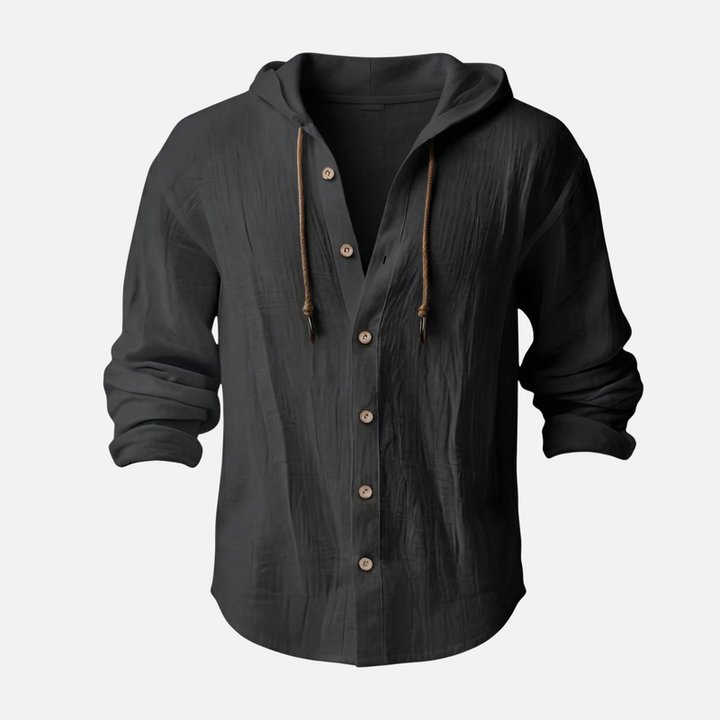 Men's Casual Lightweight Linen Shirt - Summer Vacation