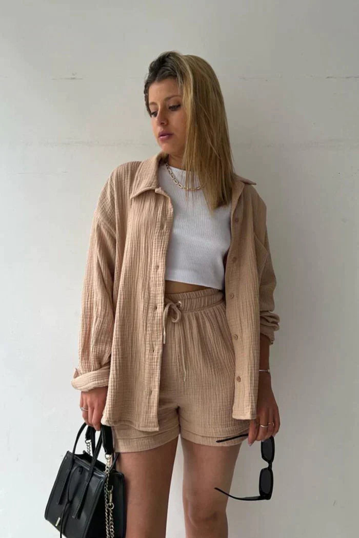 Evelyn | Women's Cotton Summer Lounge Set, Casual