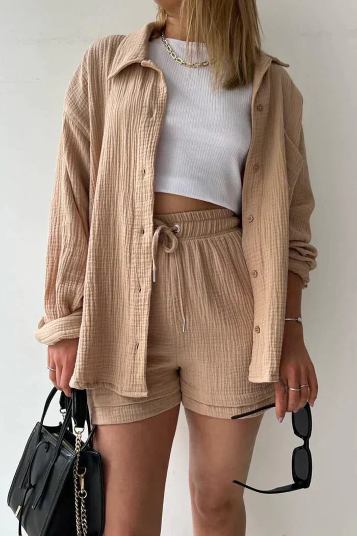 Evelyn | Women's Cotton Summer Lounge Set, Casual