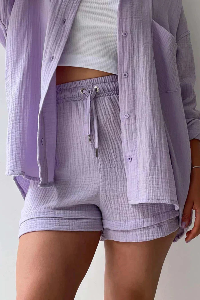 Evelyn | Women's Cotton Summer Lounge Set, Casual