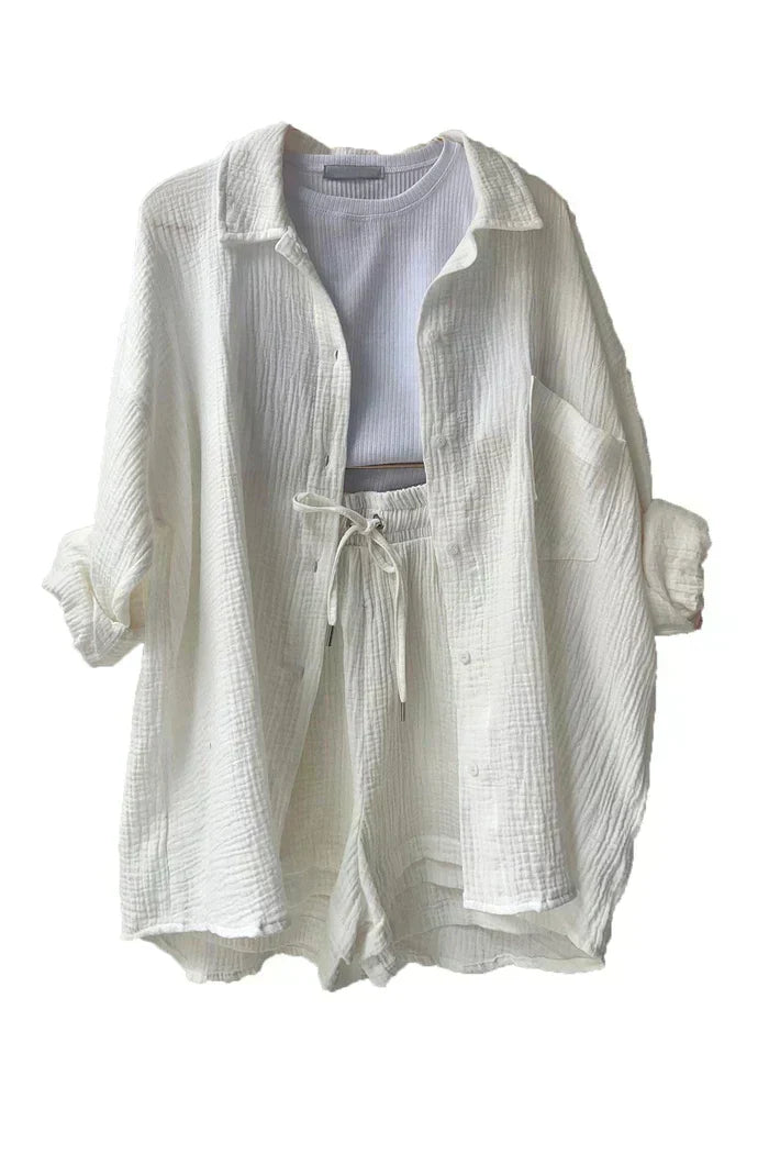 Evelyn | Women's Cotton Summer Lounge Set, Casual