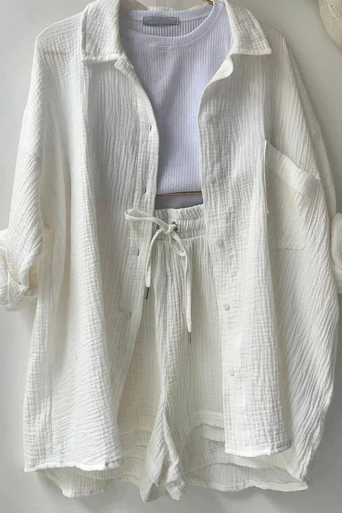 Evelyn | Women's Cotton Summer Lounge Set, Casual