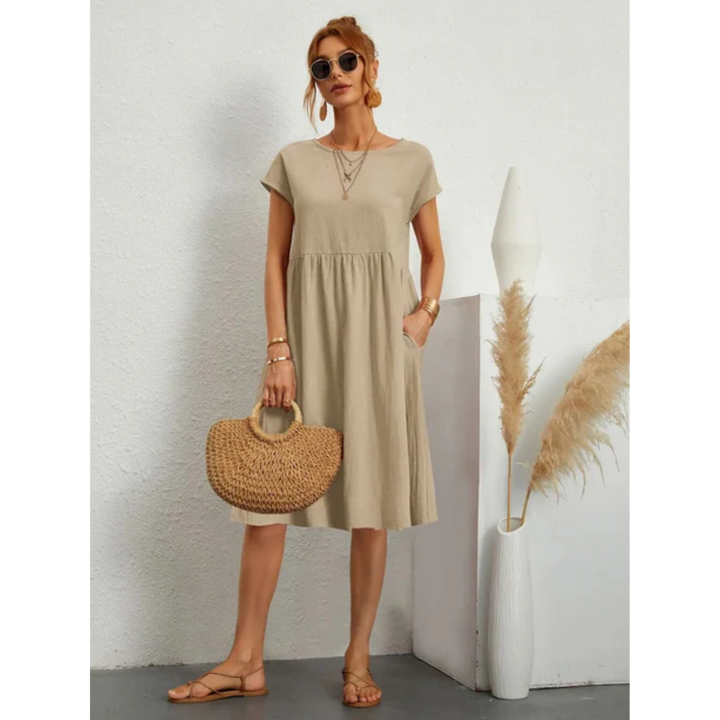 Eliana | Women's Summer Midi Dress, Trendy Design