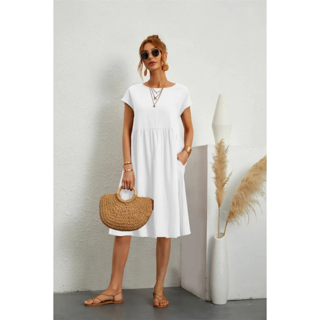 Eliana | Women's Summer Midi Dress, Trendy Design