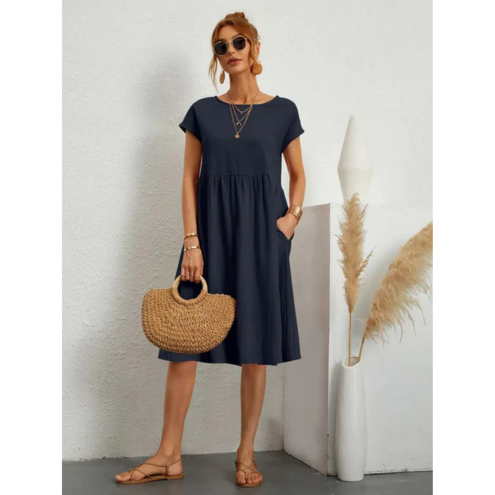 Eliana | Women's Summer Midi Dress, Trendy Design