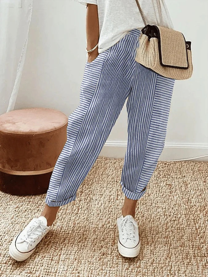 Sondra | Women's Lightweight Linen Pants, Casual
