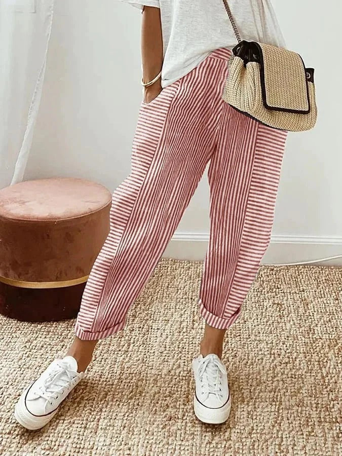Sondra | Women's Lightweight Linen Pants, Casual