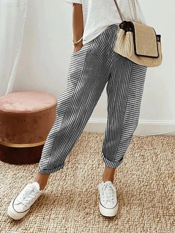 Sondra | Women's Lightweight Linen Pants, Casual