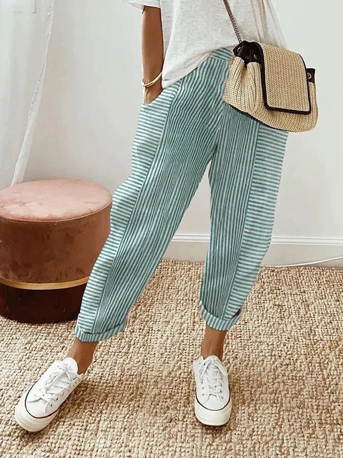 Sondra | Women's Lightweight Linen Pants, Casual