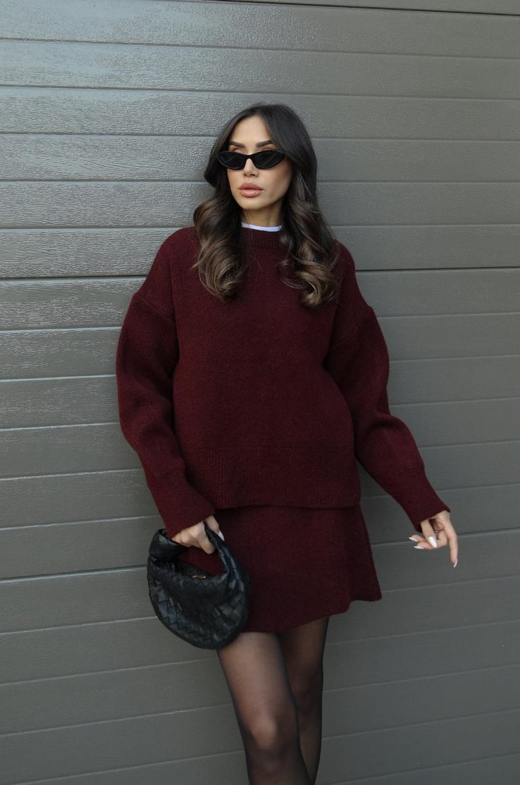 Amelia | Women's Cozy Long Sleeve Blouse, Autumn