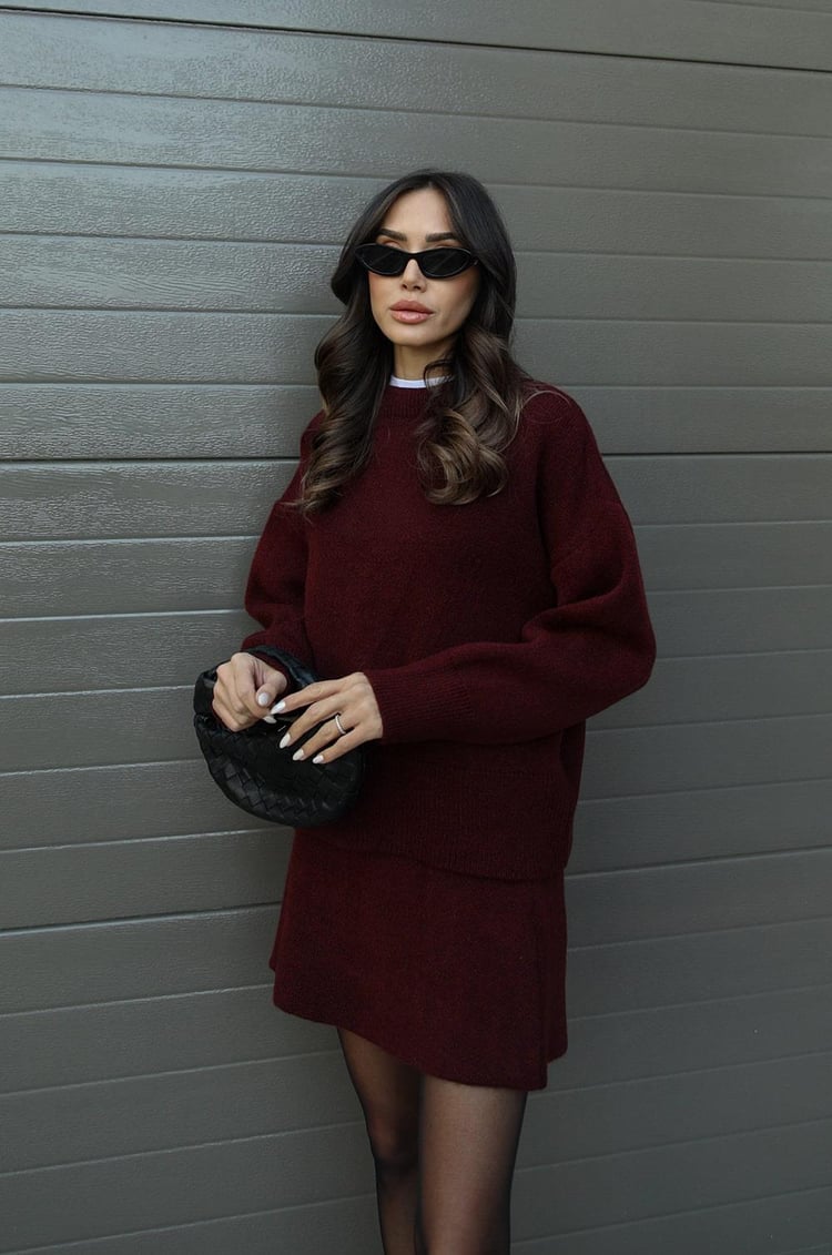 Amelia | Women's Cozy Long Sleeve Blouse, Autumn