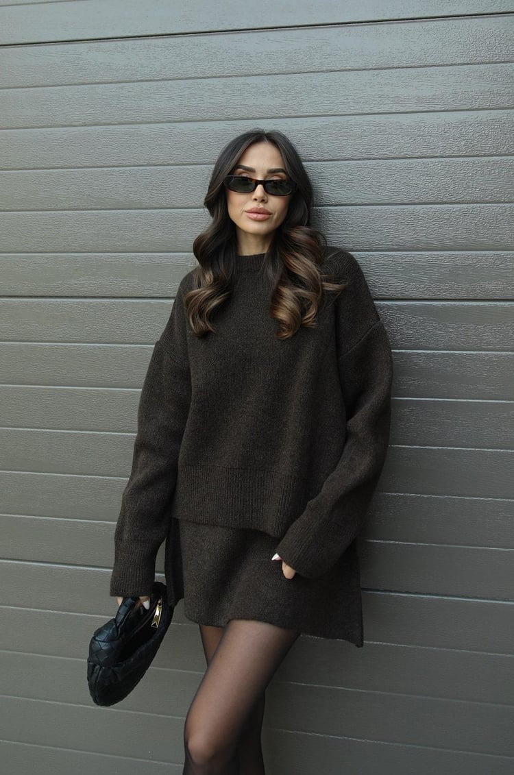 Amelia | Women's Cozy Long Sleeve Blouse, Autumn