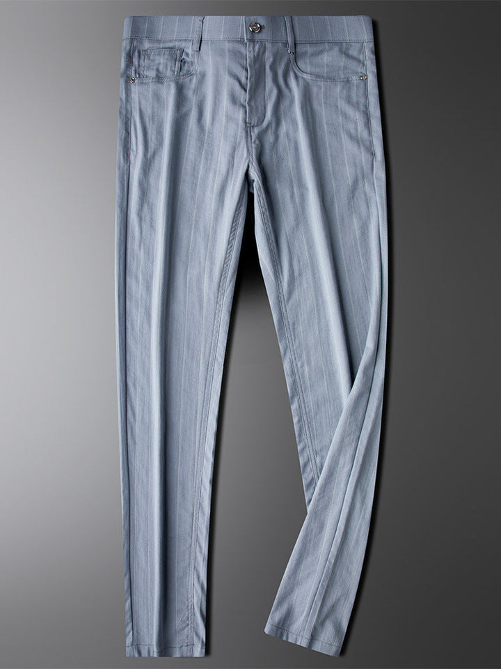 Men's Casual Textured Knit Pants - Everyday Comfort