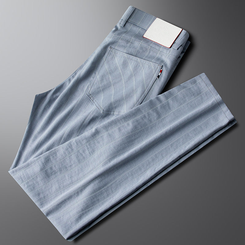 Men's Casual Textured Knit Pants - Everyday Comfort