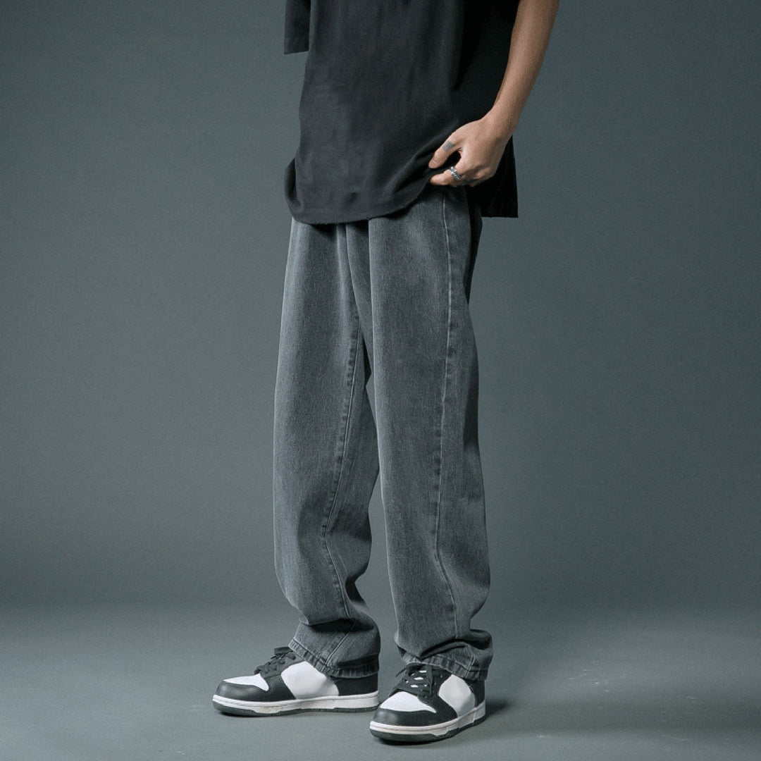 Men's Classic Denim Jeans - Casual Wear