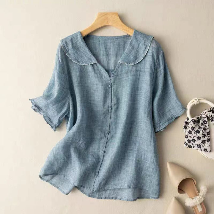 Emily | Women's Relaxed Fit Casual Blouse, Everyday Wear