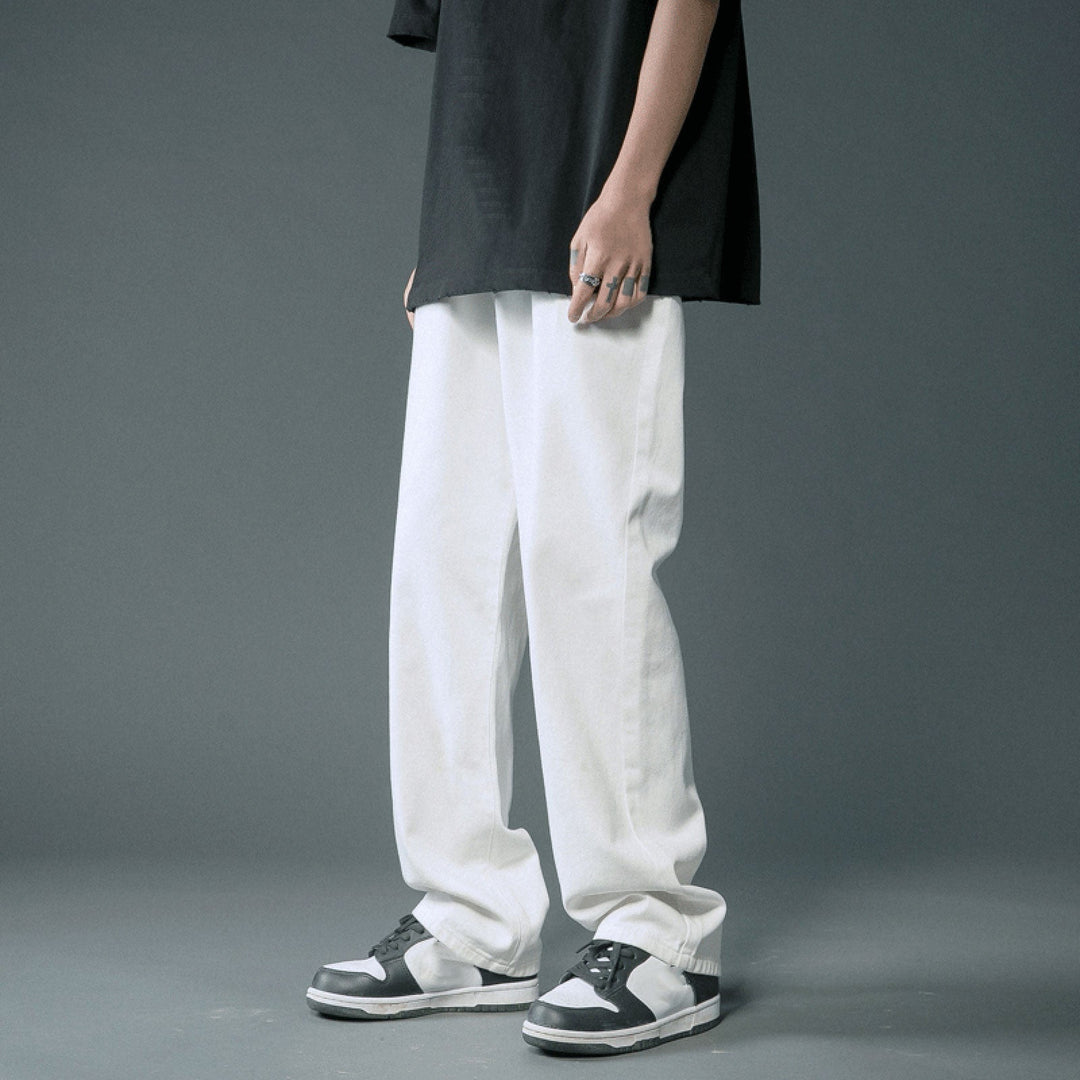 Men's Classic Denim Jeans - Casual Wear