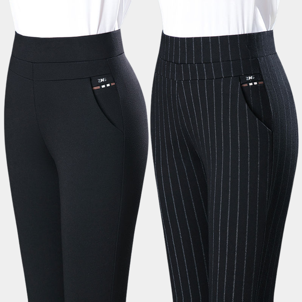 Margot | Women's High-Waist Stretch Pants, Casual