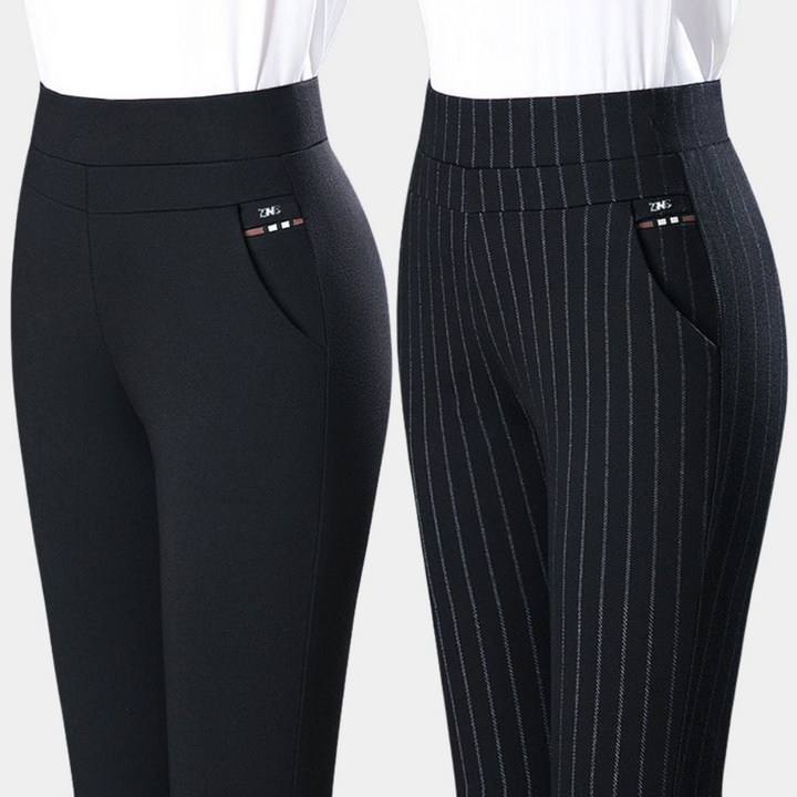 Margot | Women's High-Waist Stretch Pants, Casual