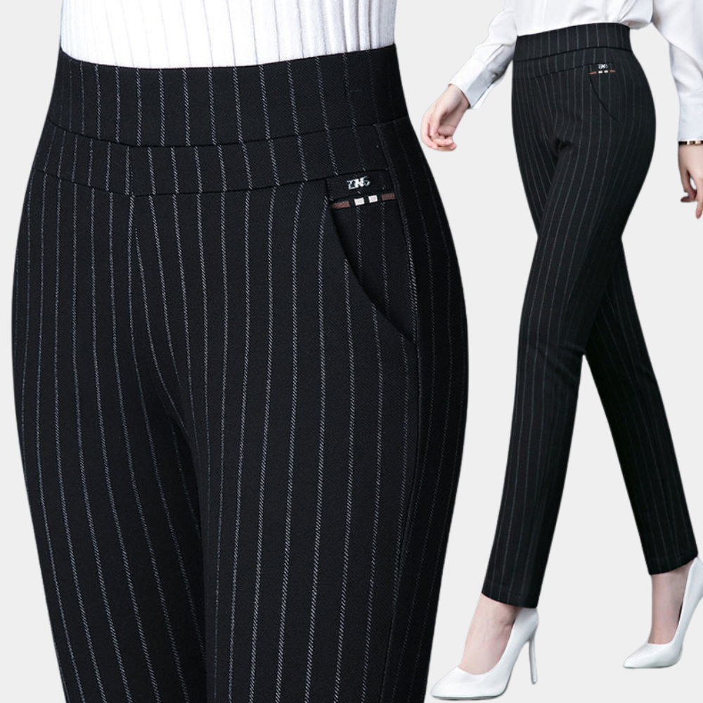 Margot | Women's High-Waist Stretch Pants, Casual