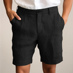 Men's Solid Knit Shorts - Lightweight Summer Casual