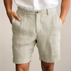 Men's Solid Knit Shorts - Lightweight Summer Casual