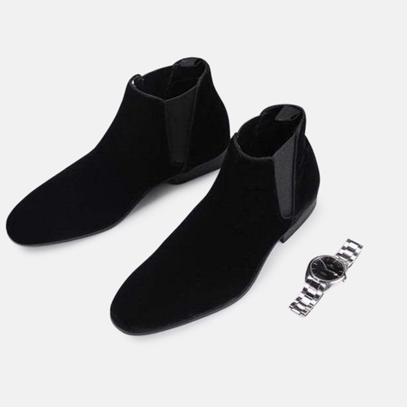 Men's Ankle Boots - Elegant Design