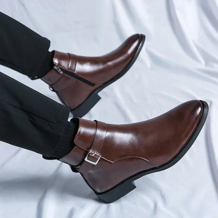 Men's Classic Chelsea Boots - Sleek Everyday Comfort