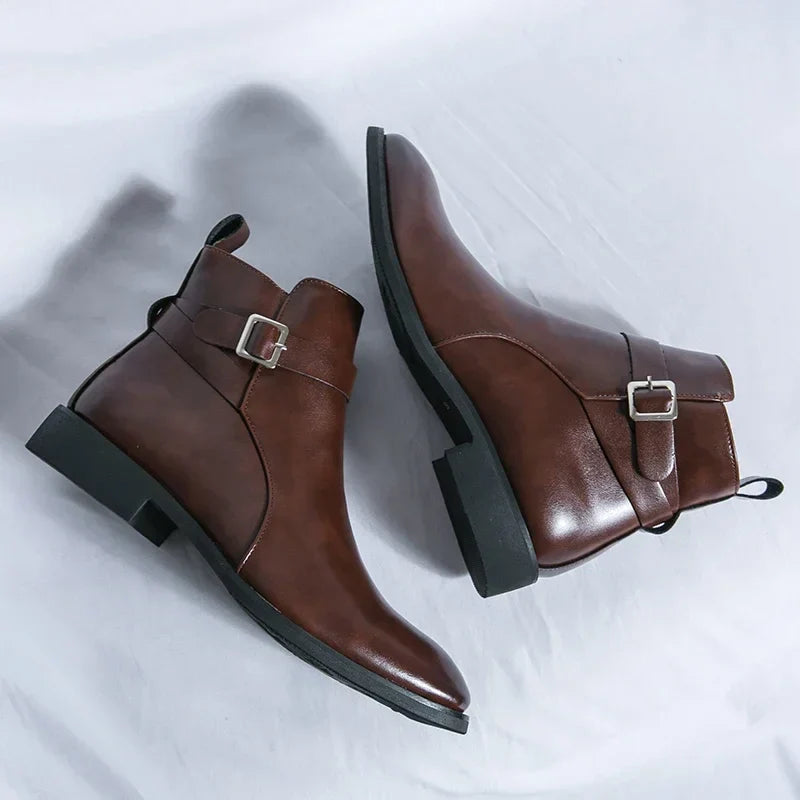 Men's Classic Chelsea Boots - Sleek Everyday Comfort
