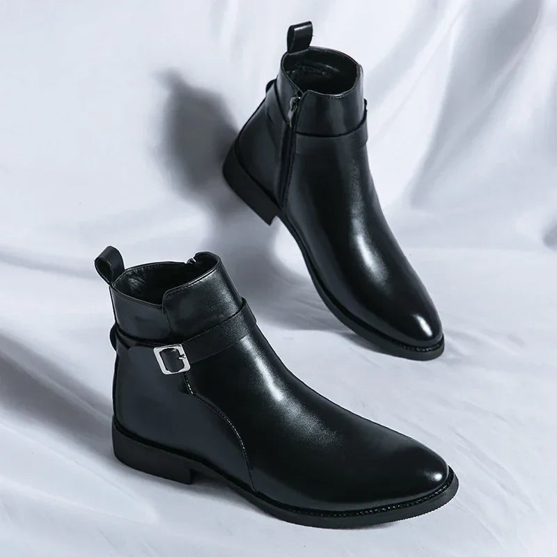 Men's Classic Chelsea Boots - Sleek Everyday Comfort