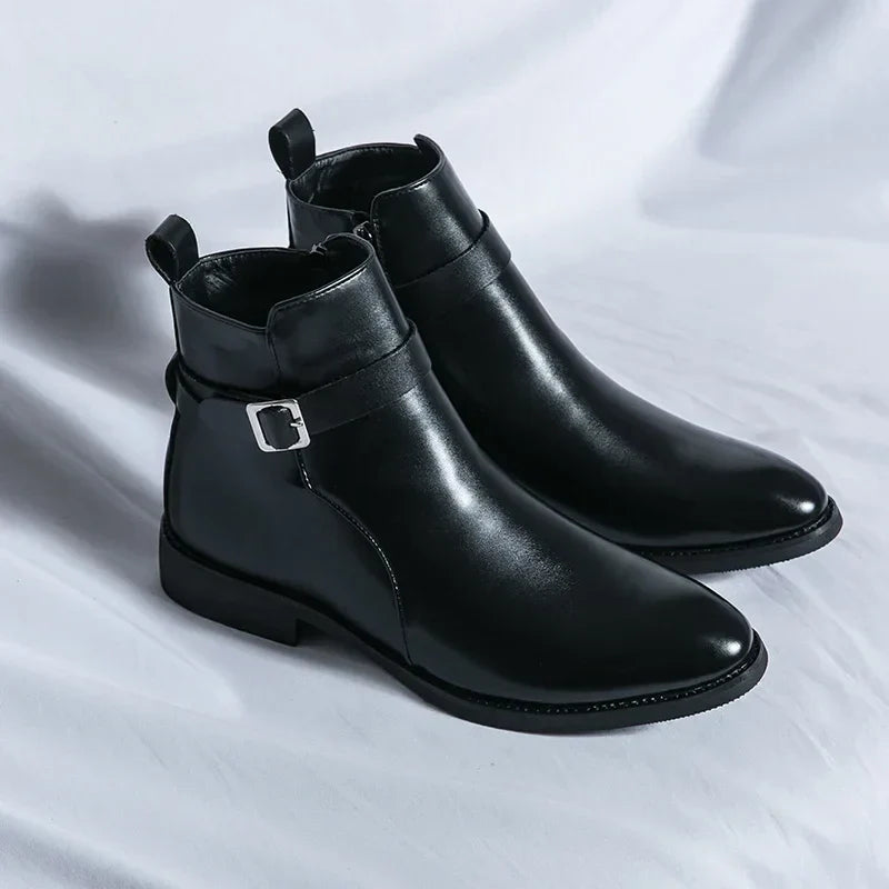 Men's Classic Chelsea Boots - Sleek Everyday Comfort