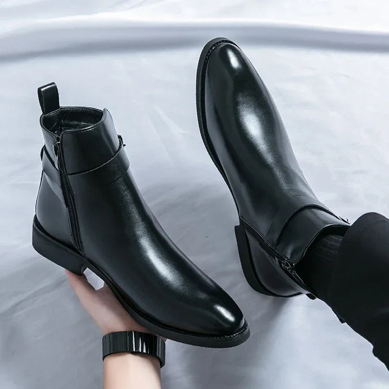 Men's Classic Chelsea Boots - Sleek Everyday Comfort