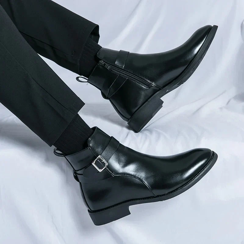 Men's Classic Chelsea Boots - Sleek Everyday Comfort