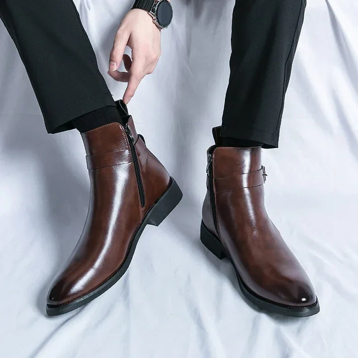 Men's Classic Chelsea Boots - Sleek Everyday Comfort