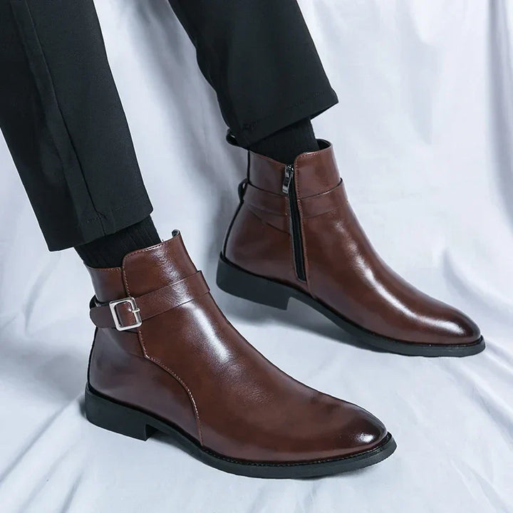 Men's Classic Chelsea Boots - Sleek Everyday Comfort