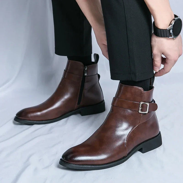 Men's Classic Chelsea Boots - Sleek Everyday Comfort